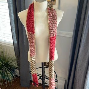 GAP vintage hand knit, scarf from Holiday 2008 collection.